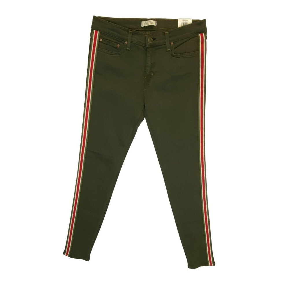 Principle Jeans NWT! 32 Mid Rise Skinny Dreamer Jackpot Olive Green $166 MSRP! - Picture 3 of 11